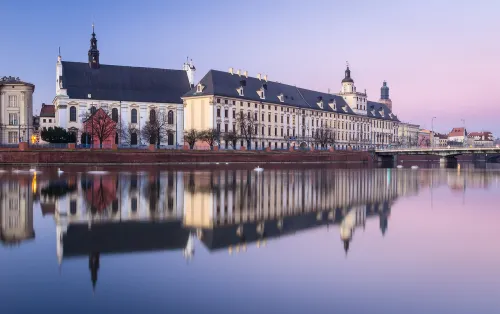 Wrocław University, stop 4 on the self-guided walking tour