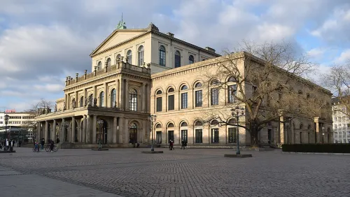 Hannover Opera House in Hanover, stop 5 on the self-guided walking tour