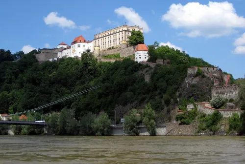 Veste Oberhaus in Passau, Station 6 auf dem selbstgeführten Stadtrundgang