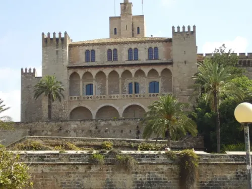 Royal Palace of La Almudaina in Palma, stop 2 on the self-guided walking tour