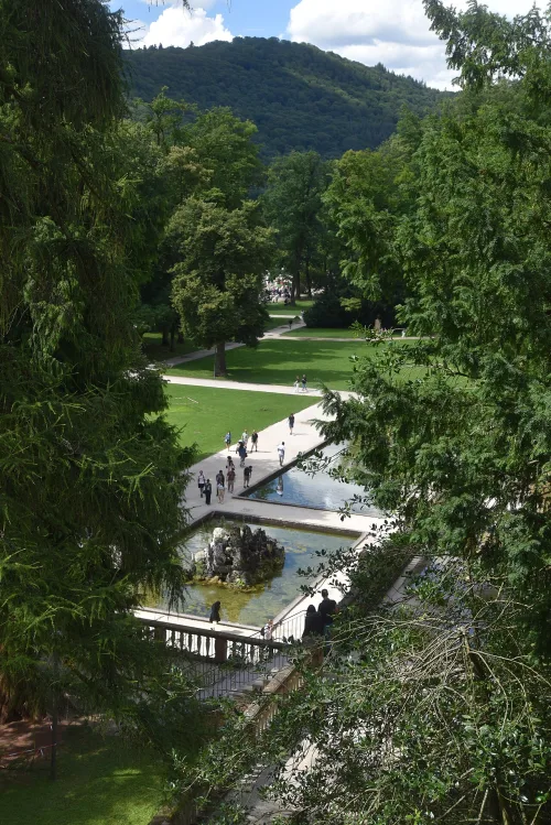 Hortus Palatinus in Heidelberg, Station 8 auf dem selbstgeführten Stadtrundgang