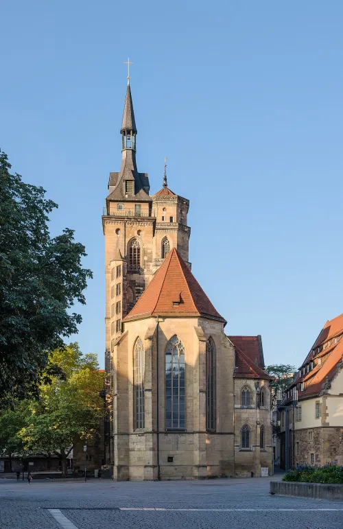 Stiftskirche in Stuttgart, Station 9 auf dem selbstgeführten Stadtrundgang