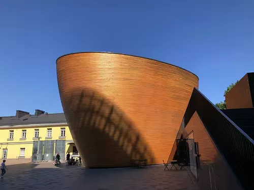 Kamppi Chapel in Helsinki, stop 2 on the self-guided walking tour
