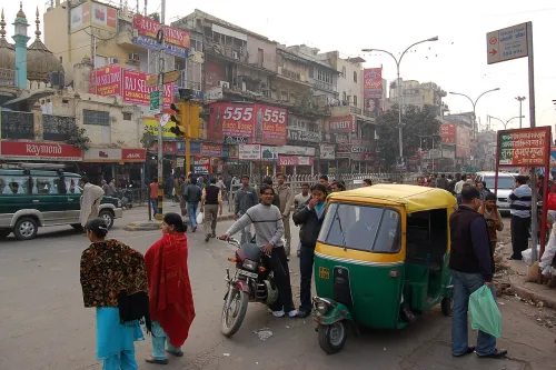 Chandni Chowk in Delhi, Station 2 auf dem selbstgeführten Stadtrundgang