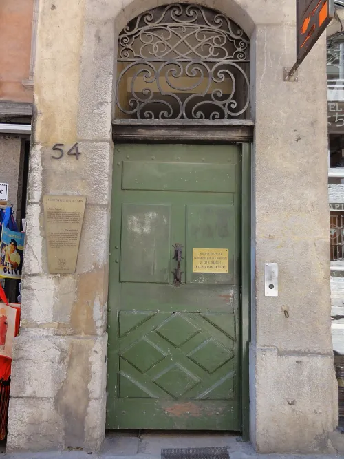 Longue traboule in Lyon, Station 4 auf dem selbstgeführten Stadtrundgang