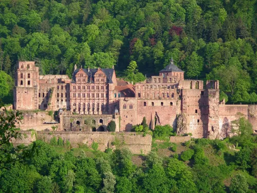 Heidelberger Schloss, Station 10 auf dem selbstgeführten Stadtrundgang