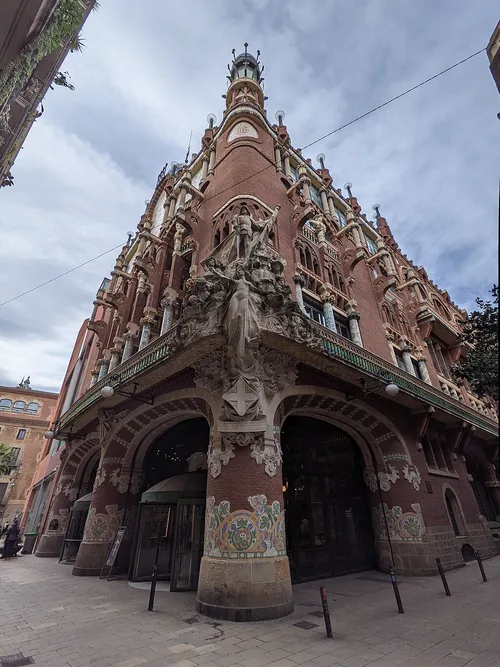 Palau de la Música Catalana in Barcelona, Station 6 auf dem selbstgeführten Stadtrundgang
