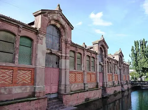Marché Couvert in Colmar, stop 7 on the self-guided walking tour
