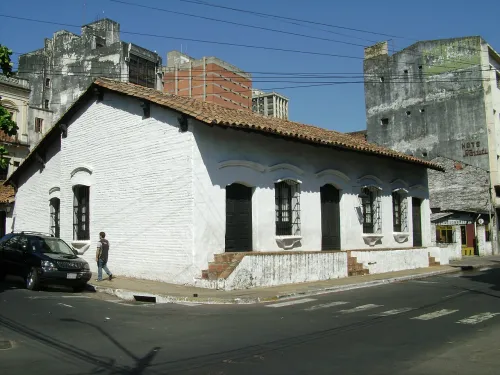 Casa de la Independencia in Asunción, stop 3 on the self-guided walking tour