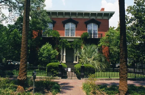 Mercer Williams House in Savannah, stop 2 on the self-guided walking tour