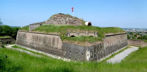 Fort Sint Pieter in Maastricht, Station 10 auf dem selbstgeführten Stadtrundgang