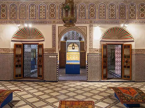 Dar-Si-Said-Museum in Marrakesch, Station 4 auf dem selbstgeführten Stadtrundgang
