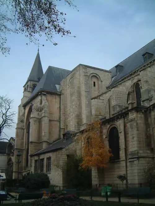 Abtei Saint-Germain-des-Prés in Paris, Station 6 auf dem selbstgeführten Stadtrundgang