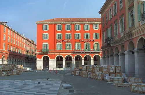 Place Masséna in Nice, stop 8 on the self-guided walking tour