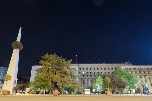 Revolutionsplatz in Bukarest, Station 8 auf dem selbstgeführten Stadtrundgang