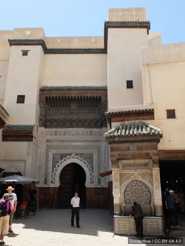 Place Nejjarine in Fez, stop 4 on the self-guided walking tour