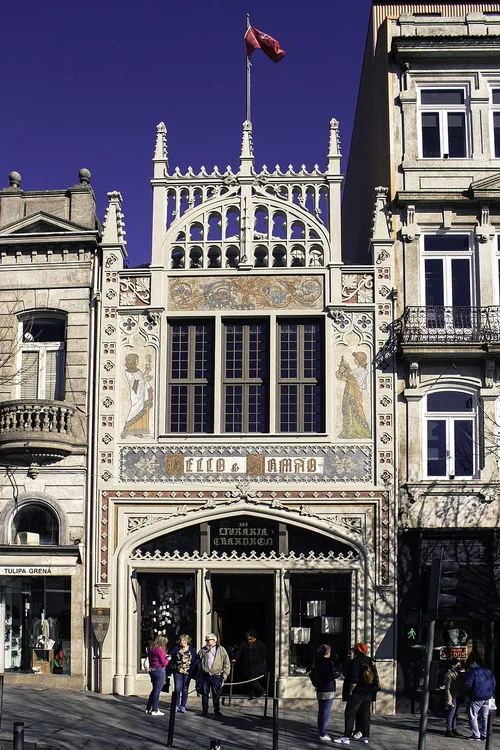 Livraria Lello in Porto, Station 4 auf dem selbstgeführten Stadtrundgang