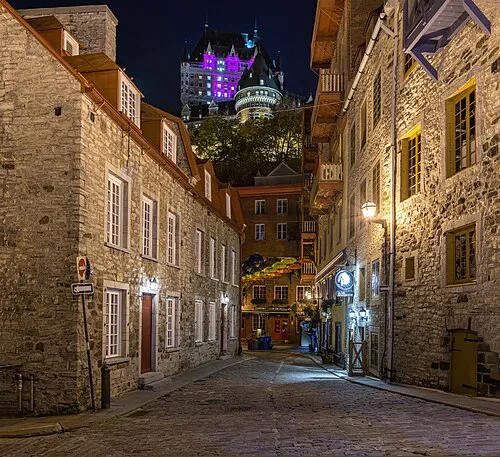 Petit Champlain in Québec, Station 10 auf dem selbstgeführten Stadtrundgang