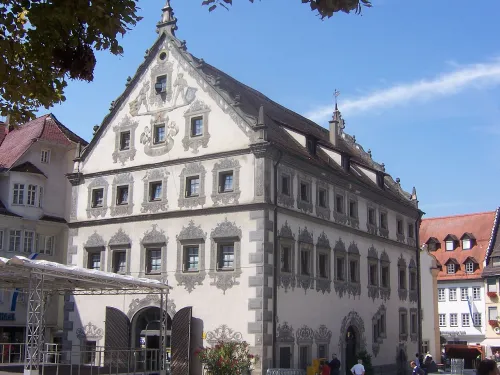 Lederhaus in Ravensburg, Station 4 auf dem selbstgeführten Stadtrundgang