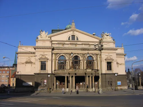 J. K. Tyl-Theater in Pilsen, Station 2 auf dem selbstgeführten Stadtrundgang