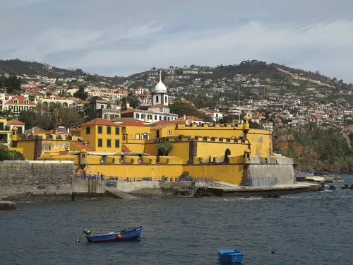 Fortaleza de São Tiago in Funchal, Station 5 auf dem selbstgeführten Stadtrundgang