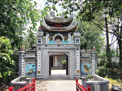 Đền Ngọc Sơn in Hanoi, Station 2 auf dem selbstgeführten Stadtrundgang