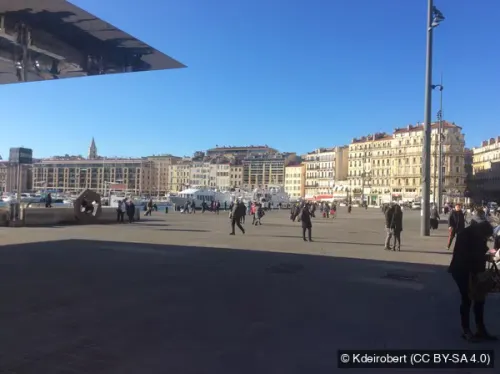 Vieux-Port in Marseille, stop 2 on the self-guided walking tour