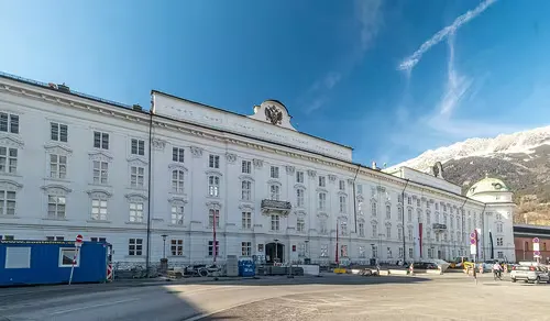 Imperial Palace in Innsbruck, stop 7 on the self-guided walking tour