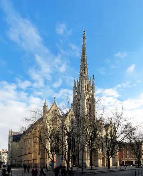 Saint-Maurice Church in Lille, stop 2 on the self-guided walking tour