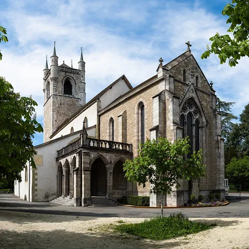 Église Saint-Martin in Vevey, stop 6 on the self-guided walking tour