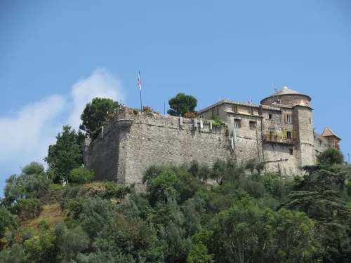 Castello Brown in Portofino, Station 4 auf dem selbstgeführten Stadtrundgang