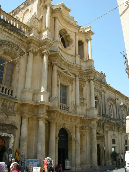 Chiesa di San Carlo al Corso in Noto, Station 9 auf dem selbstgeführten Stadtrundgang