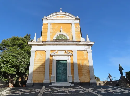 Chiesa di San Giorgio in Portofino, Station 3 auf dem selbstgeführten Stadtrundgang