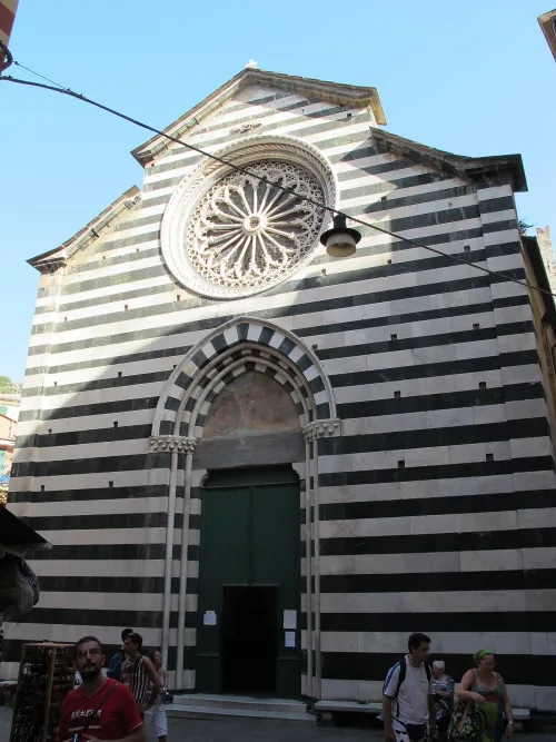 Chiesa di San Giovanni Battista in Monterosso al Mare, Station 1 auf dem selbstgeführten Stadtrundgang