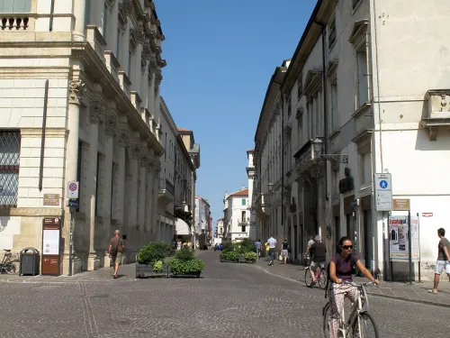 Corso Palladio in Vicenza, Station 8 auf dem selbstgeführten Stadtrundgang