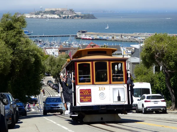 San Francisco Cable Cars, Station 4 auf dem selbstgeführten Stadtrundgang