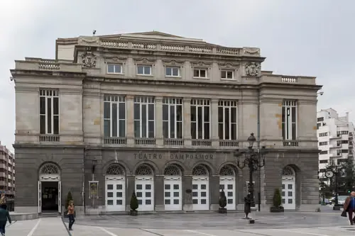 Teatro Campoamor in Oviedo, stop 1 on the self-guided walking tour