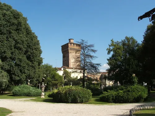 Giardini Salvi in Vicenza, Station 1 auf dem selbstgeführten Stadtrundgang