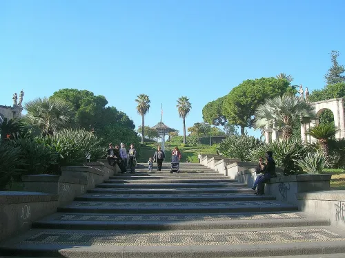 Giardino Bellini in Catania, Station 8 auf dem selbstgeführten Stadtrundgang