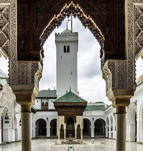 University of Karaouine in Fez, stop 7 on the self-guided walking tour