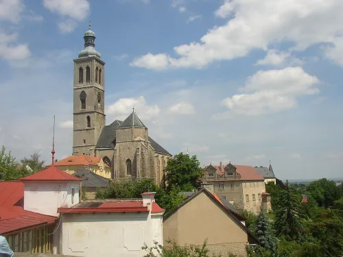 St. James Church in Kutná Hora, stop 2 on the self-guided walking tour