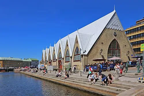 Feskekôrka in Göteborg, Station 3 auf dem selbstgeführten Stadtrundgang