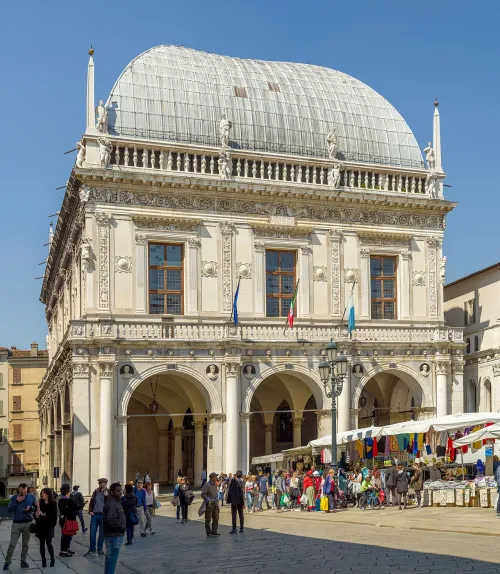 Palazzo della Loggia in Brescia, Station 9 auf dem selbstgeführten Stadtrundgang
