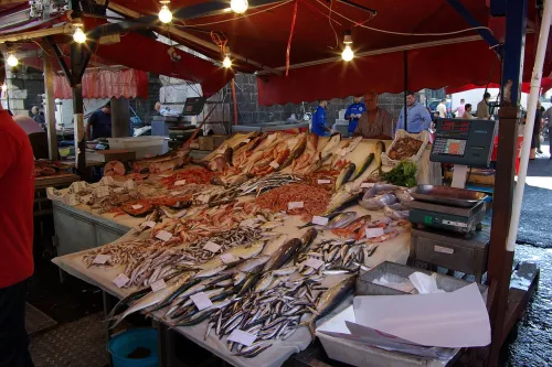 Pescheria di Catania, Station 11 auf dem selbstgeführten Stadtrundgang