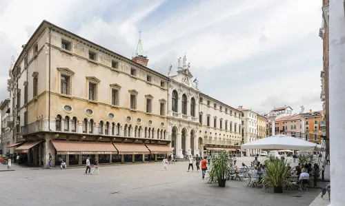 Piazza dei Signori in Vicenza, Station 6 auf dem selbstgeführten Stadtrundgang