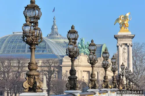 Pont Alexandre-III in Paris, Station 4 auf dem selbstgeführten Stadtrundgang