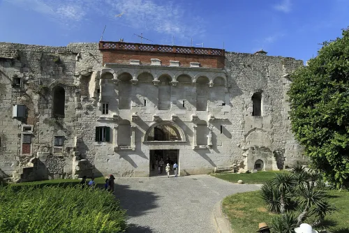 Golden Gate in Split, stop 2 on the self-guided walking tour