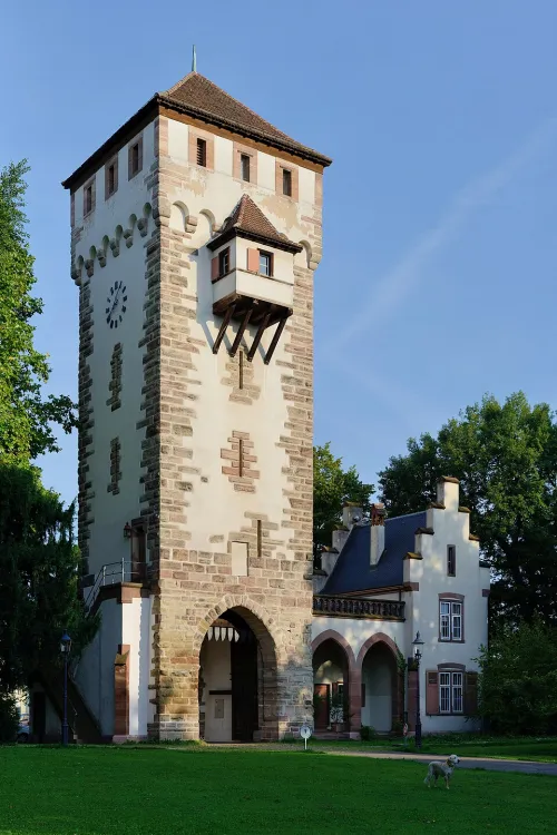 St. Alban-Tor in Basel, stop 4 on the self-guided walking tour