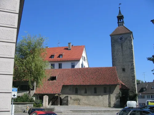 Ehemalige Pfarrkirche Peterskirche in Lindau, Station 4 auf dem selbstgeführten Stadtrundgang