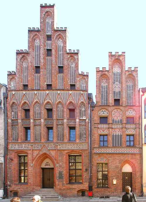Kopernikus-Haus in Thorn, Station 5 auf dem selbstgeführten Stadtrundgang